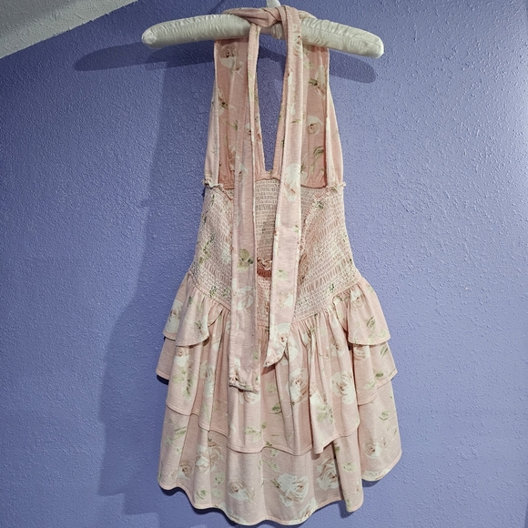 ❌️SOLD❌️ Loveshackfancy Deanna Halter Mini Dress - Picture 2 of 3